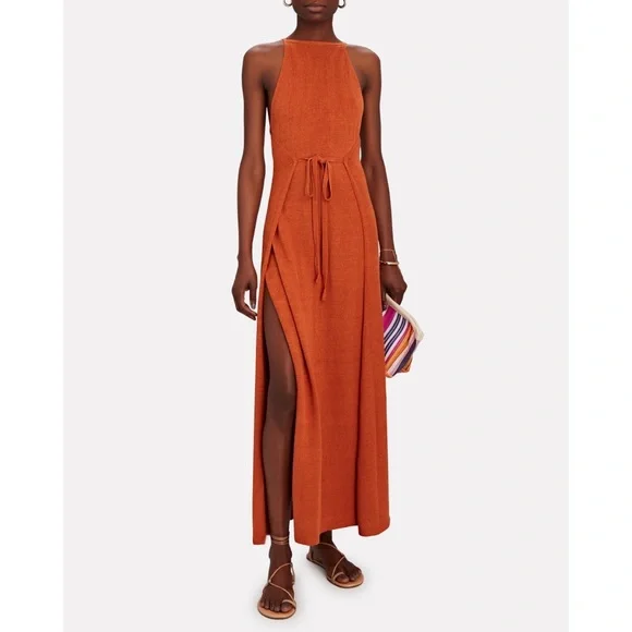 Cult Gaia Remi Knit Halter Dress